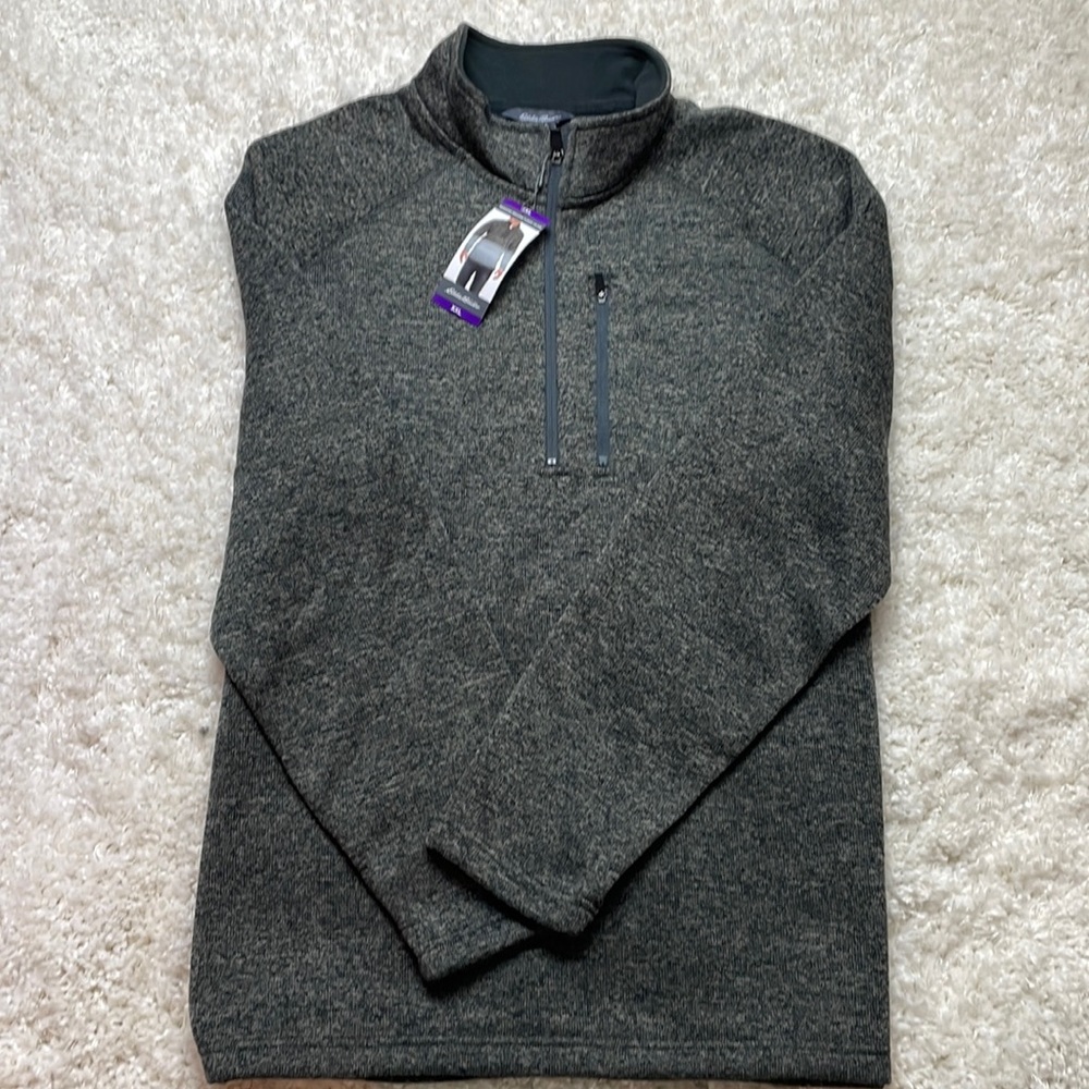 Eddie Bauer Radiator sweater fleece 1/4 zipper